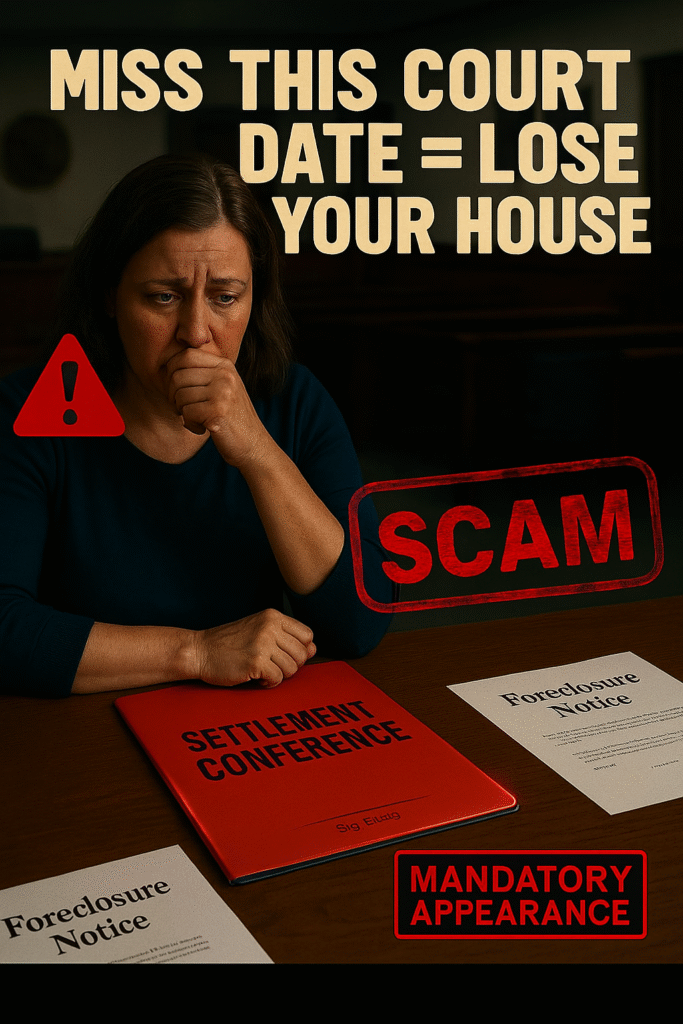 How to Use a Foreclosure Settlement Conference