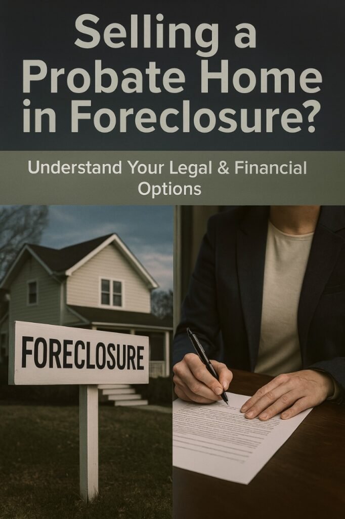 Selling a Probate Home That’s in Foreclosure on Long Island