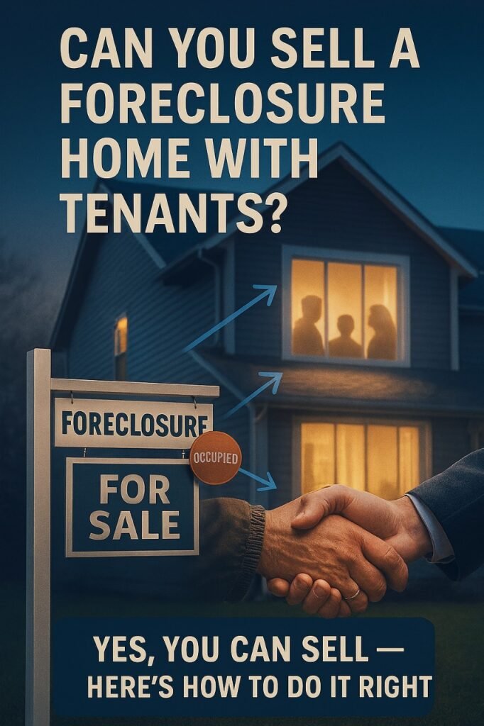 Selling a Foreclosure Property With Tenants on Long Island