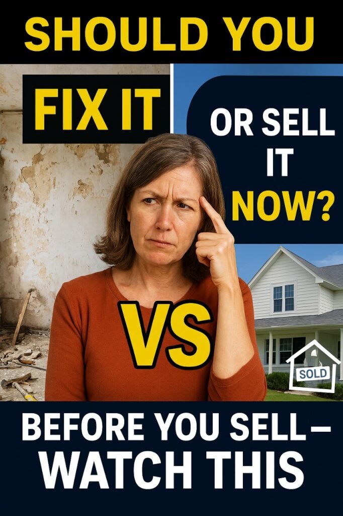 Should You Fix Up Your House Before Selling in Foreclosure?