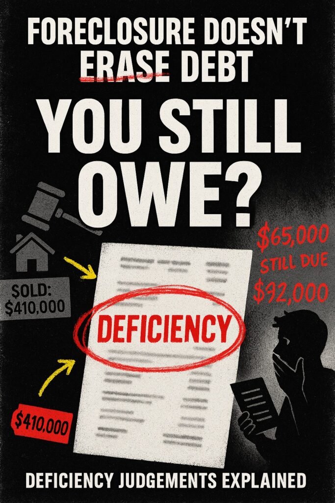 Will You Still Owe Money After Foreclosure?
