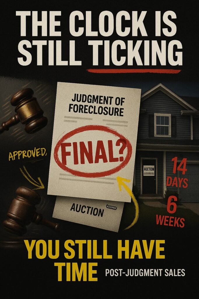 Selling a Home After a Foreclosure Judgment on Long Island