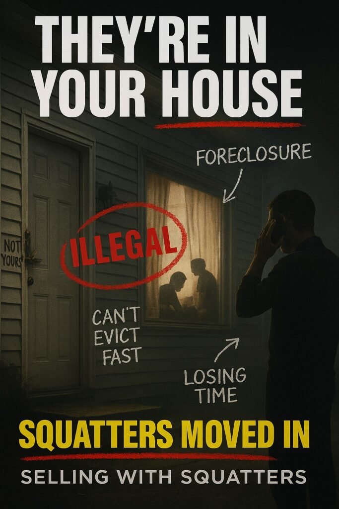 Selling a Foreclosure Property With Squatters on Long Island